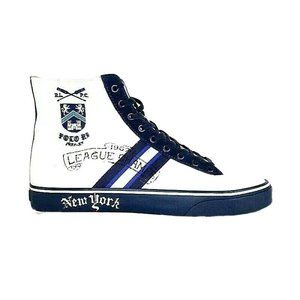 Polo Ralph Lauren Solomon II Sneakers White Hi Top